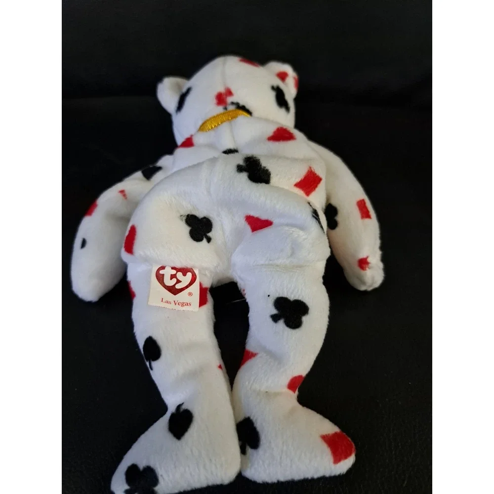 TY Beanie Baby - LAS VEGAS the Bear‎ (I Love Las Vegas - City Excl) 8.5